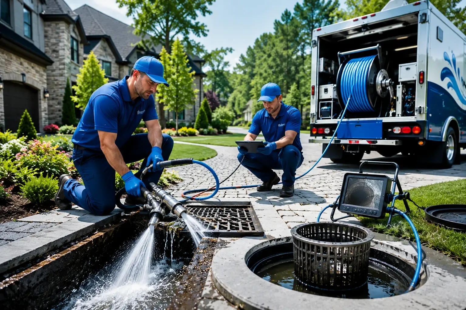 Local outdoor drain cleaning professionals in Greensburg, LA